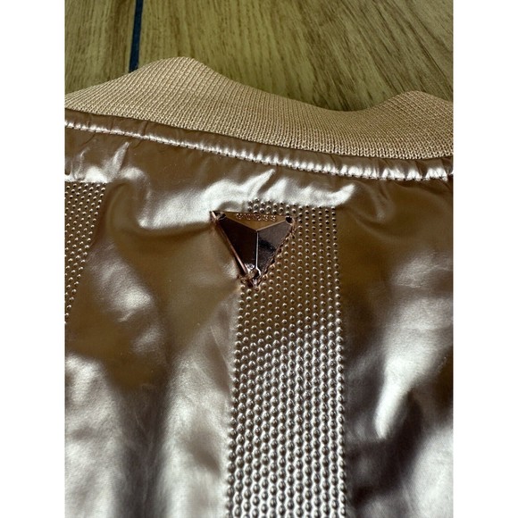 GUESS Girl's puffy , Metallic Copper Size 14 LA 1981 - Picture 15 of 16